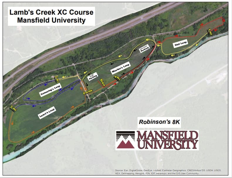 NCAA D2 Cross Country Championships Course Maps Watch Athletics